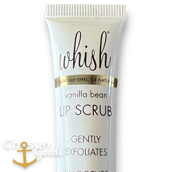Whish Lip Scrub Vanilla Bean 22ml .75 Oz NEW - Picture 9 of 10